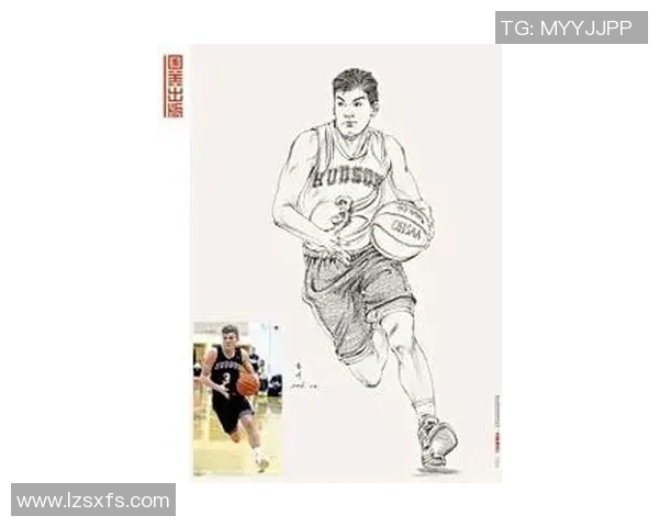 线描艺术中的姚明形象探索与篮球文化的深度融合分析