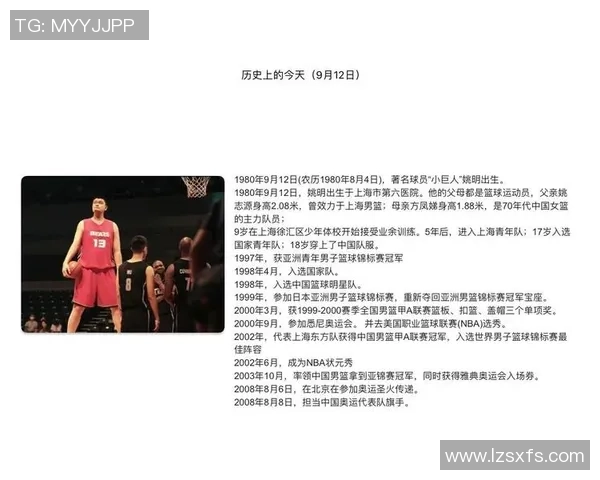 姚明凸点背后的故事与启示：从篮球巨星到社会责任的传承与担当